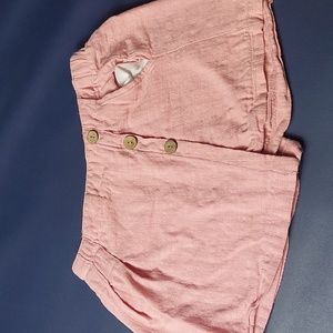 LARGE GIRLS PINK SKORT W/POCKETS